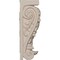 Ekena Millwork 3 3/8"W x 2 1/2"D x 7 3/4"H Oxford Oak Leaf Corbel COR03X02X07OX - alternate 2
